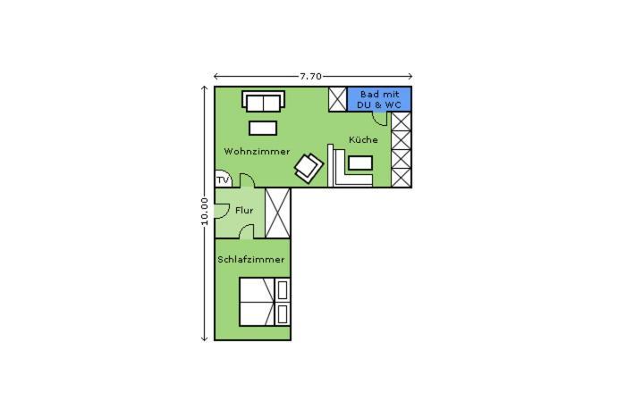 Hotel Garni Dekorahaus 바트샨다우 외부 사진